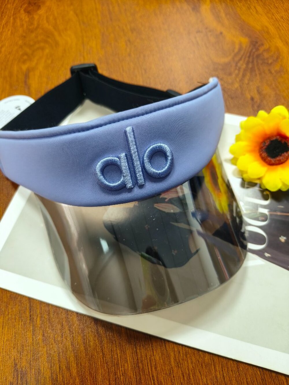 Alo Yoga Airlift Solar Visor Lilac Blue Tennis Golf Cap💜💙 - Picture 2 of 4